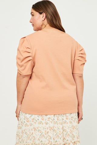Shoulder Puff Top