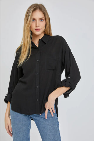 Siena Oversized Button Down