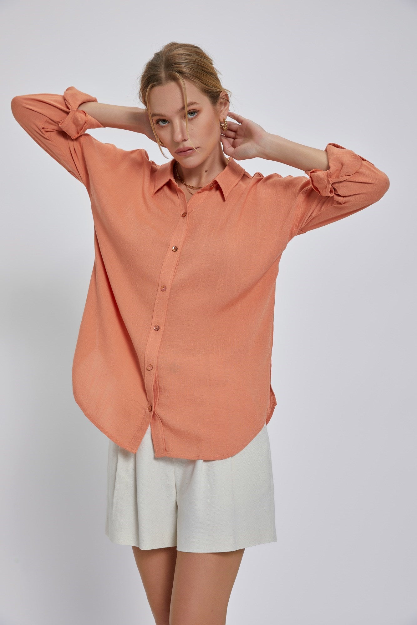 Collin Oversized Button Down