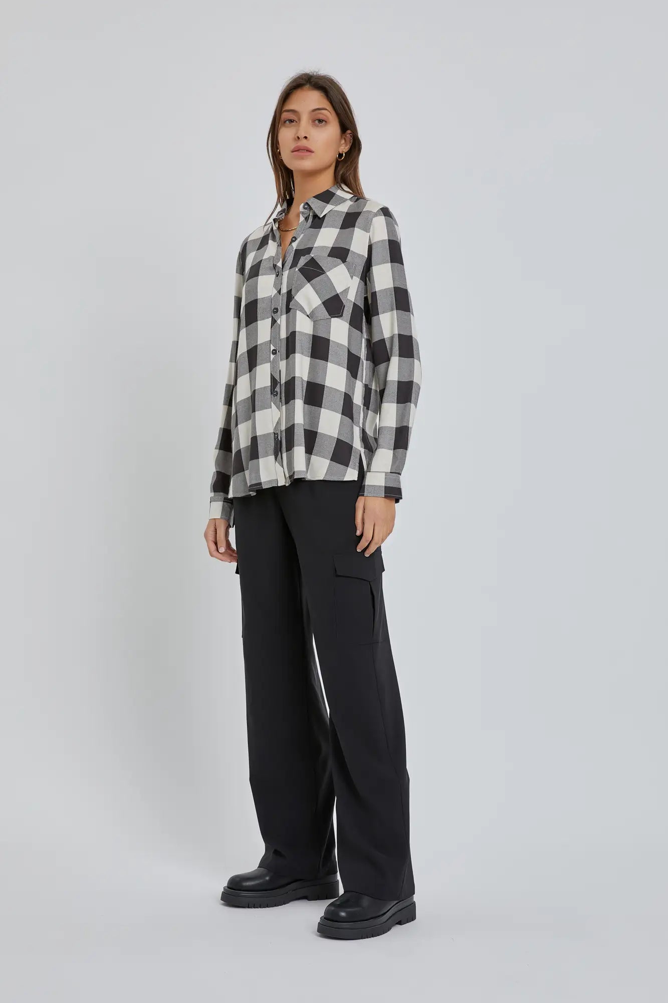 Curvy Rachel Classic Flannel