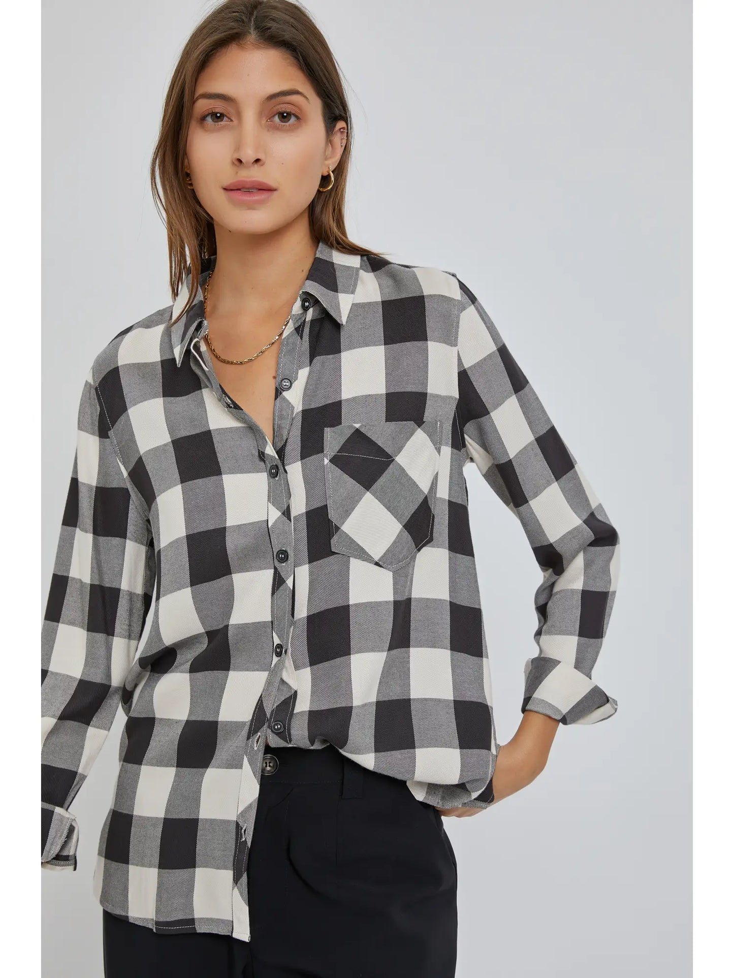 Curvy Rachel Classic Flannel