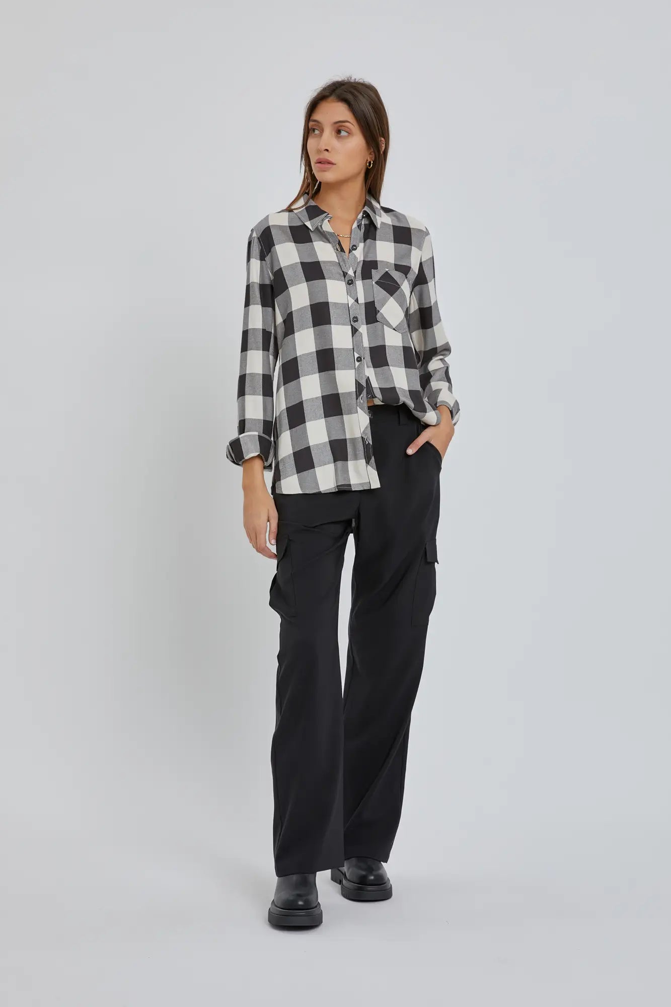 Curvy Rachel Classic Flannel