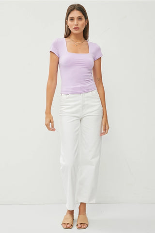 Ayla Square Neck Tee