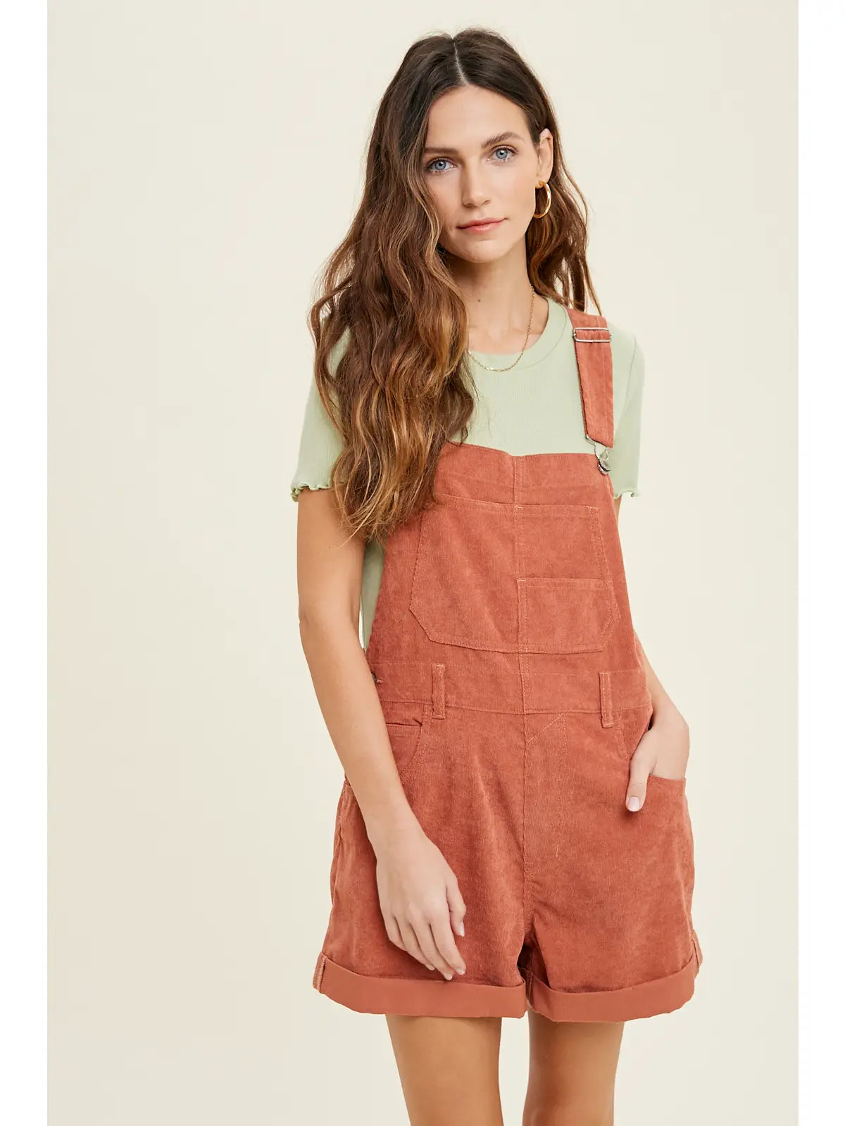 Corduroy Romper