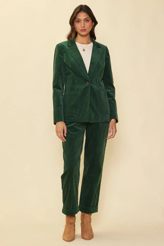 Selena Tailored Corduroy Blazer