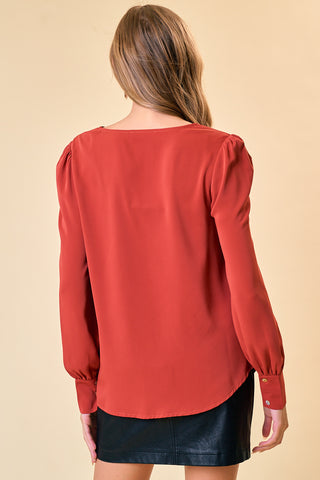 Matilda Scallop Blouse