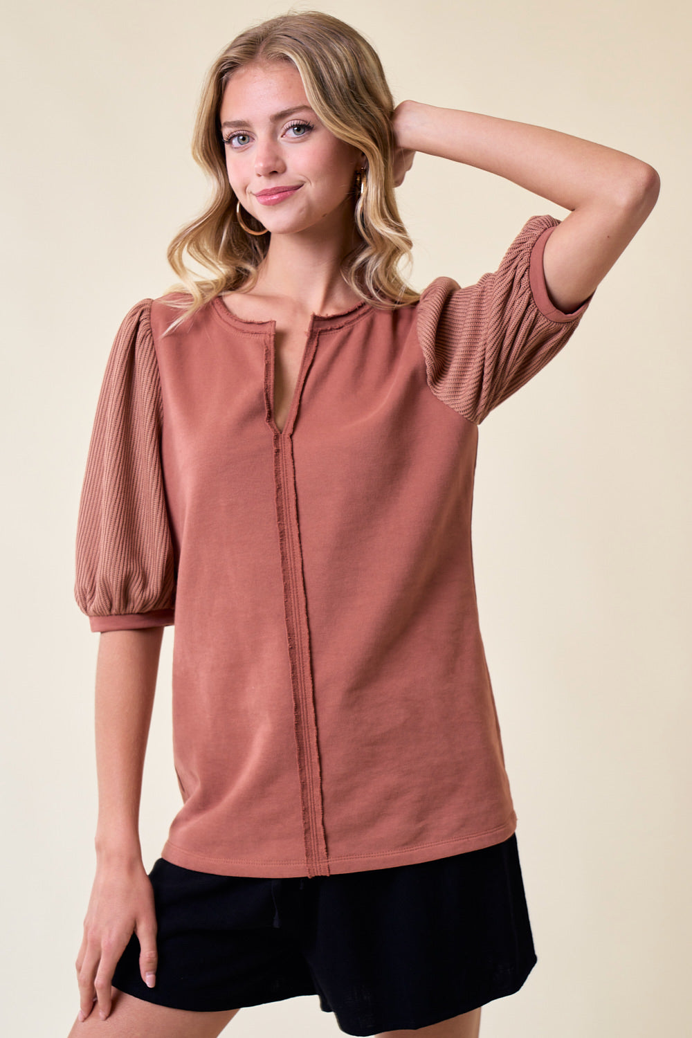Clay Puff Top