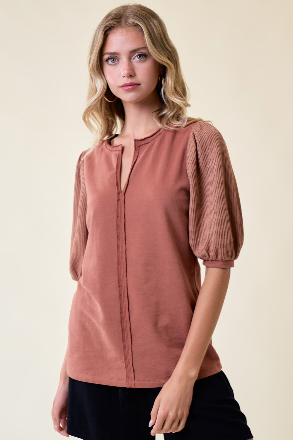Clay Puff Top