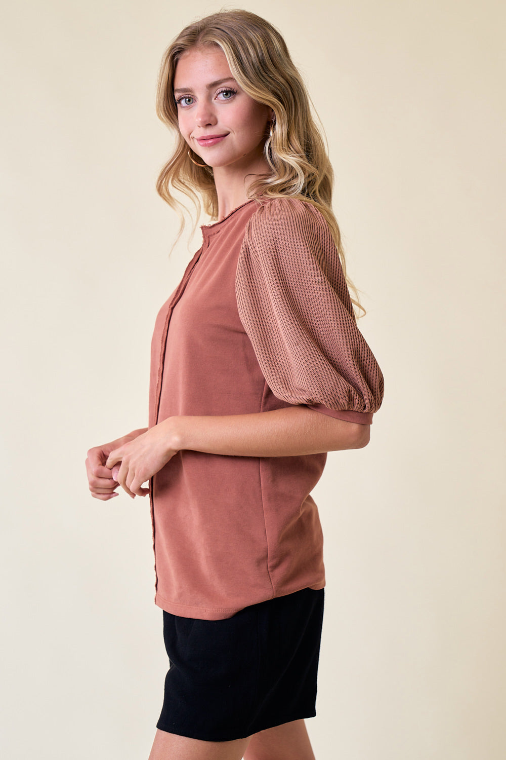 Clay Puff Top