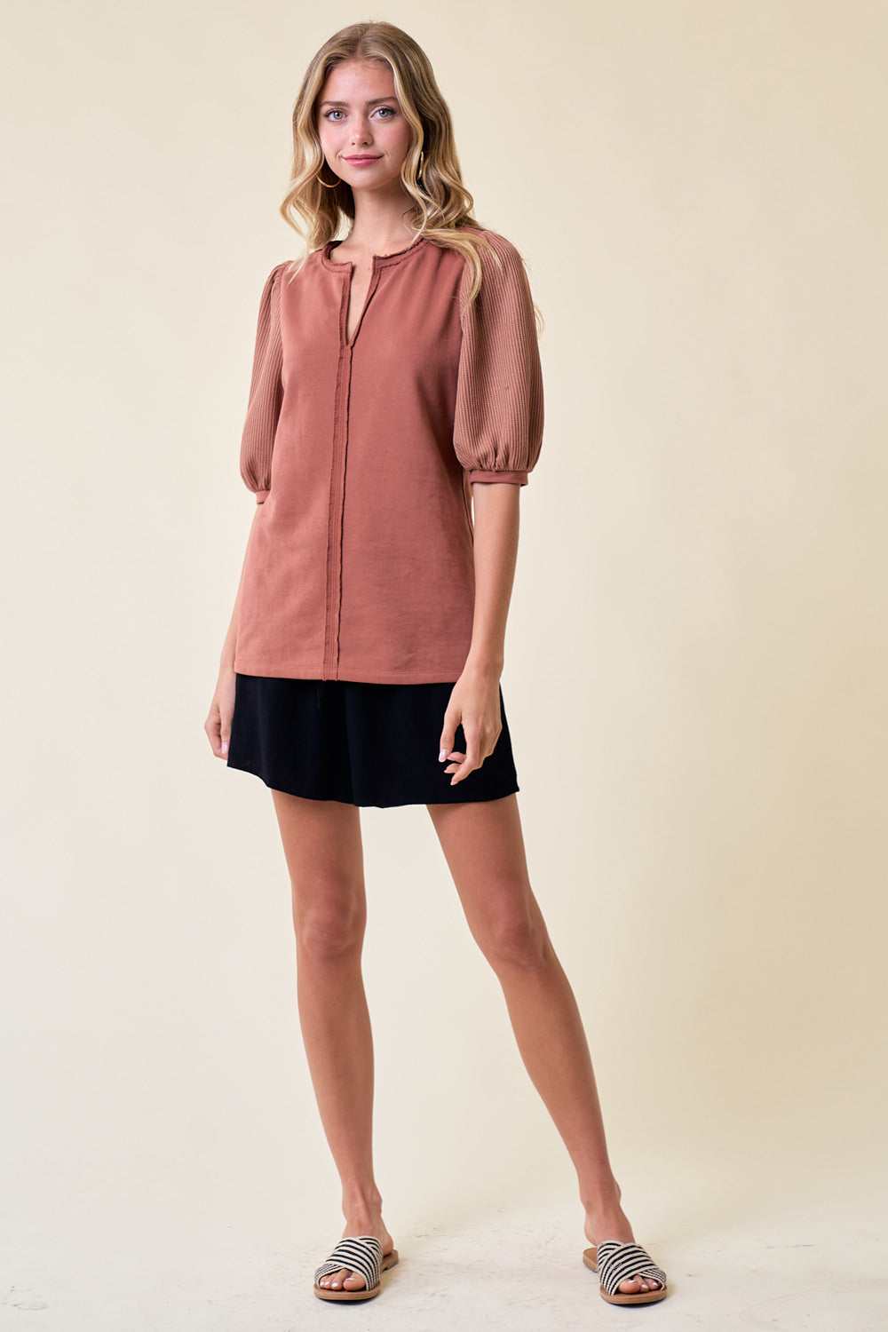 Clay Puff Top