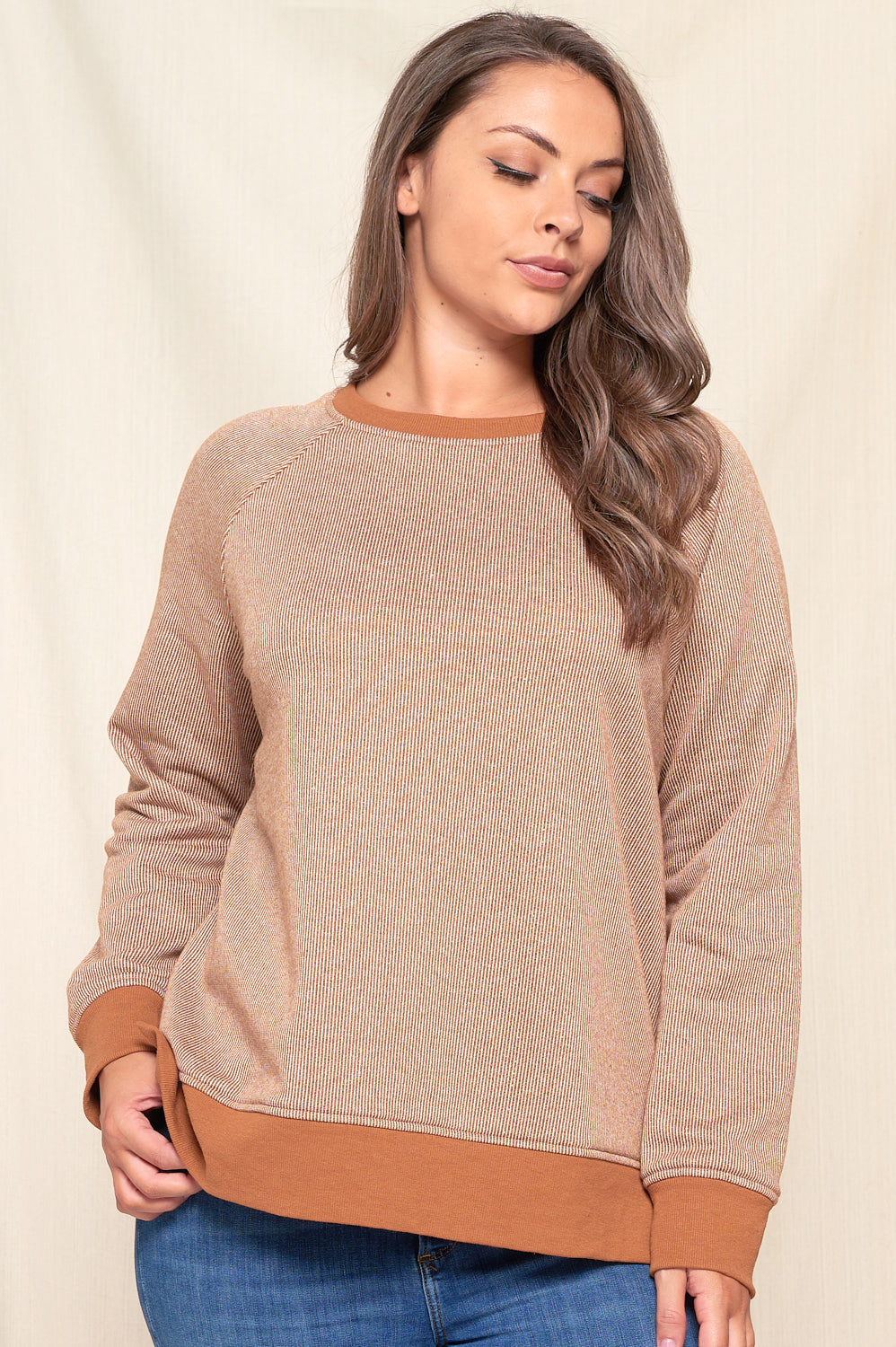 Piper Side Zipper Top - Curvy