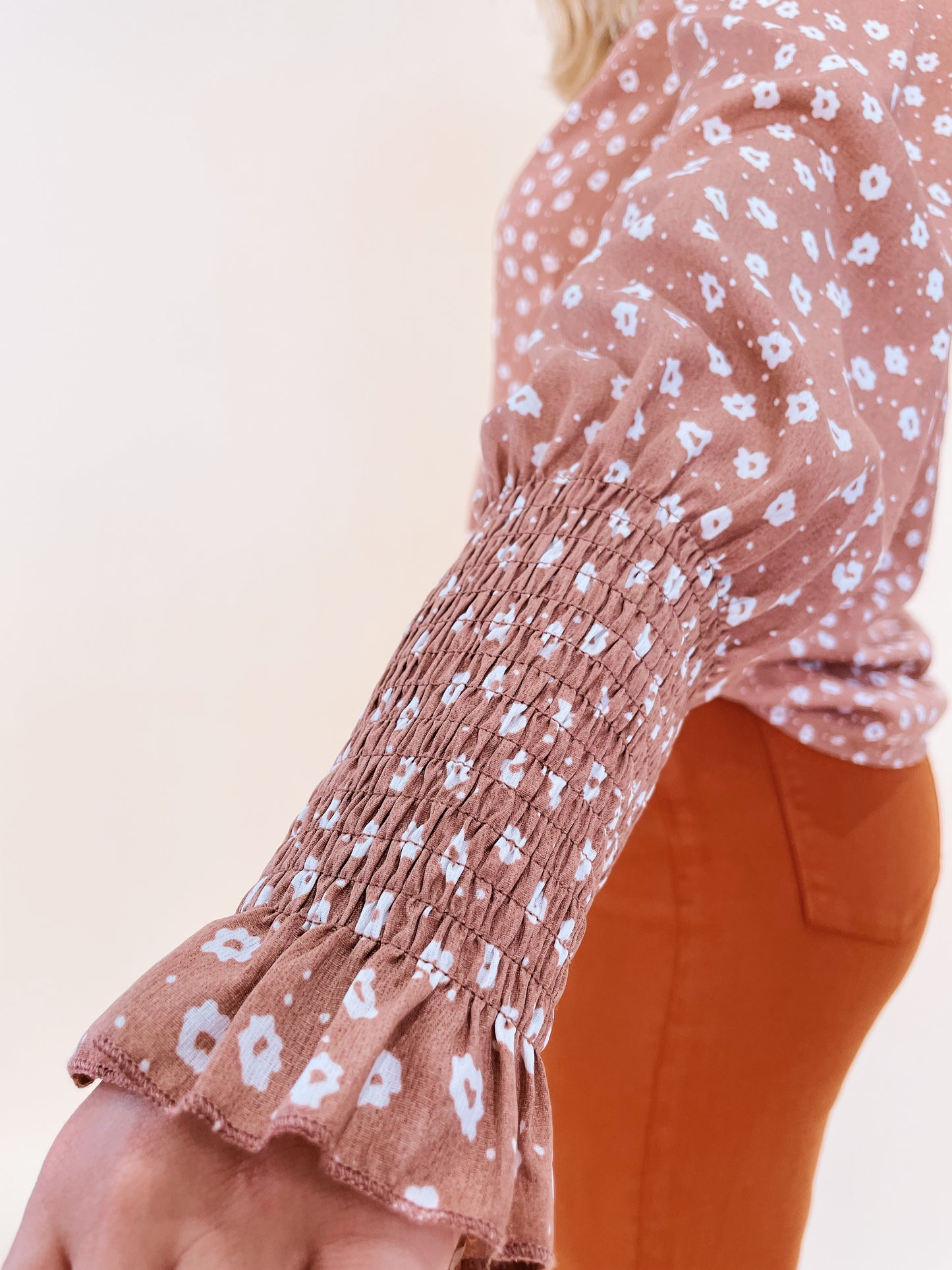 Kate Smocked Blouse
