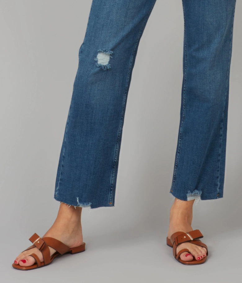 Denver High Rise Straight Jeans