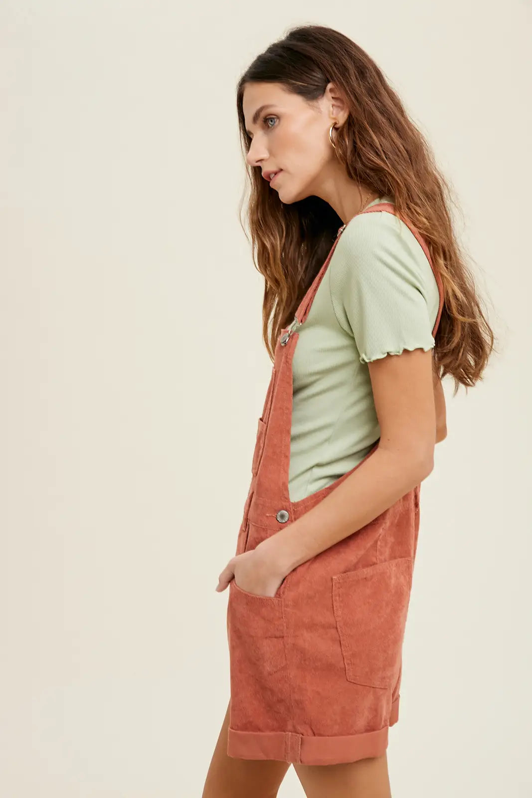 Corduroy Romper