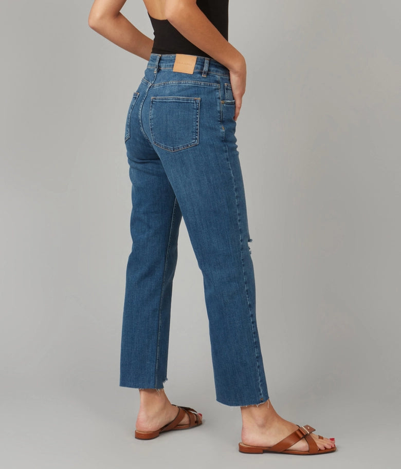 Denver High Rise Straight Jeans