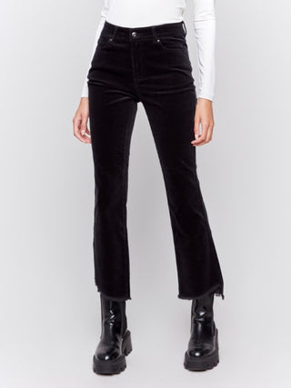 Scarlet bootcut black