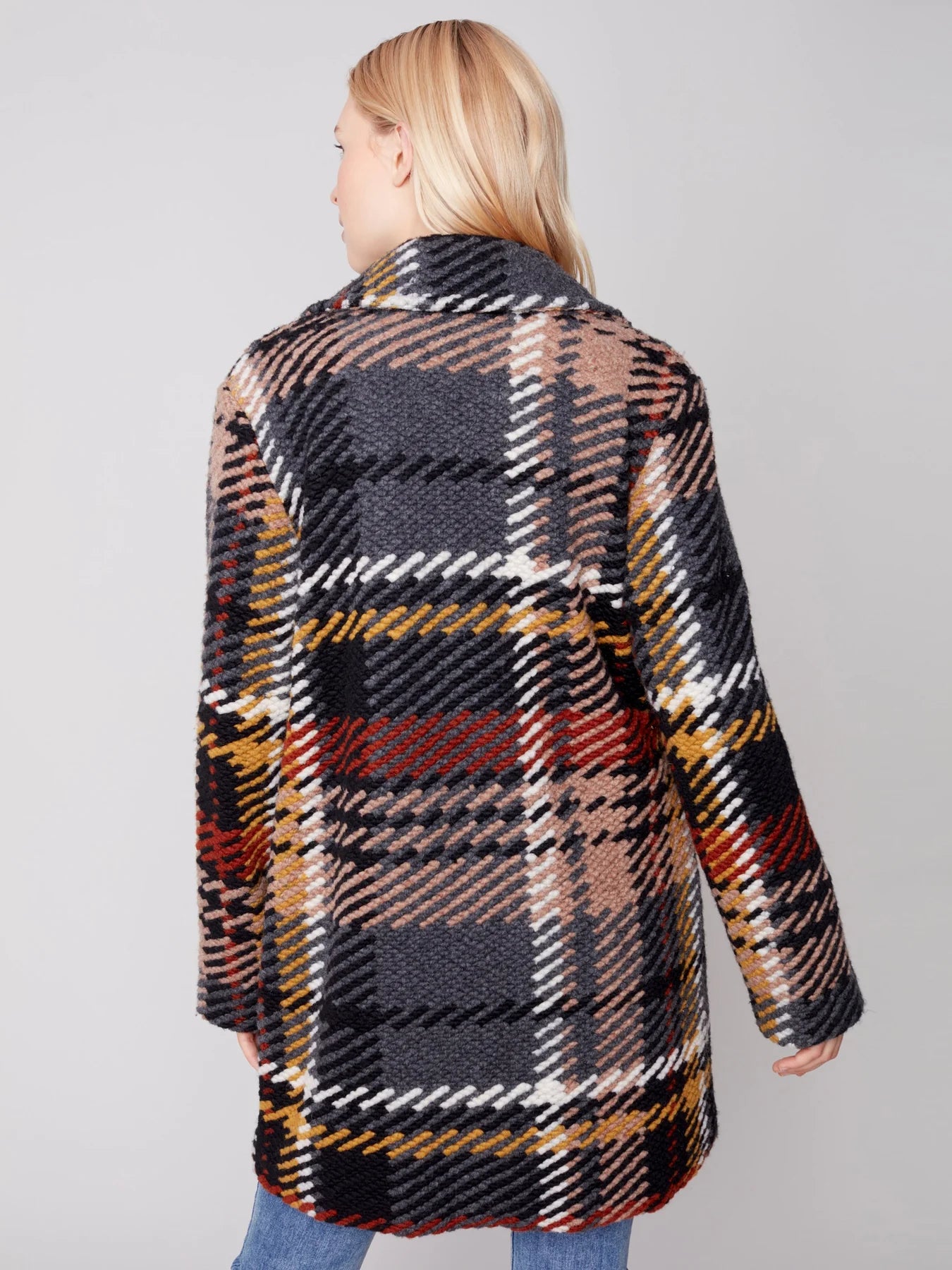 Cora Boucle Knit Coat