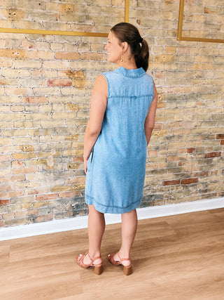 Easy Denim Dress