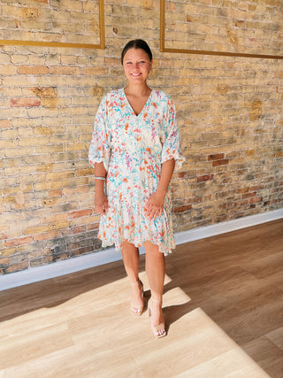 Ditsy Flare Dress II