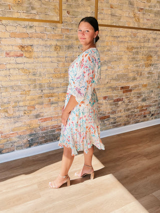 Ditsy Flare Dress II