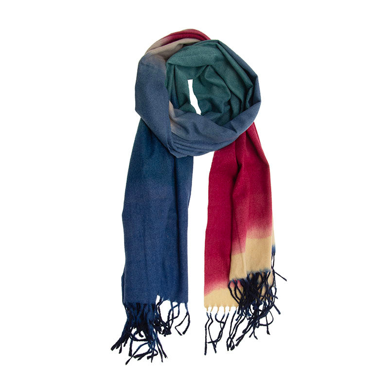 Dip Dye Fringe Scarf