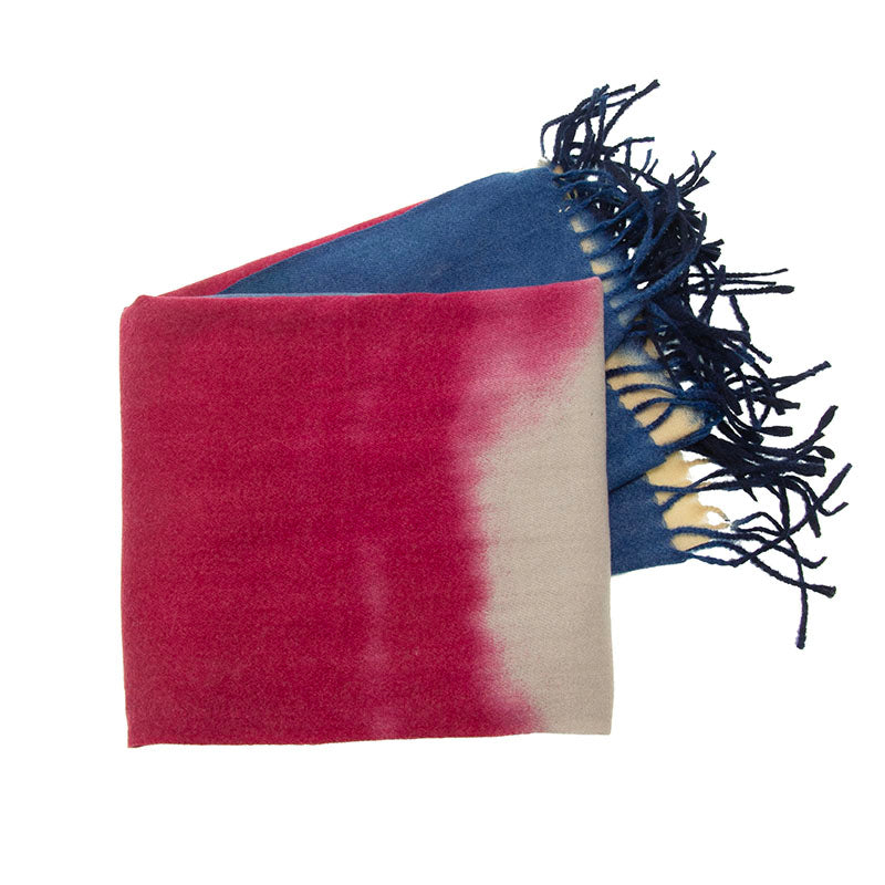 Dip Dye Fringe Scarf