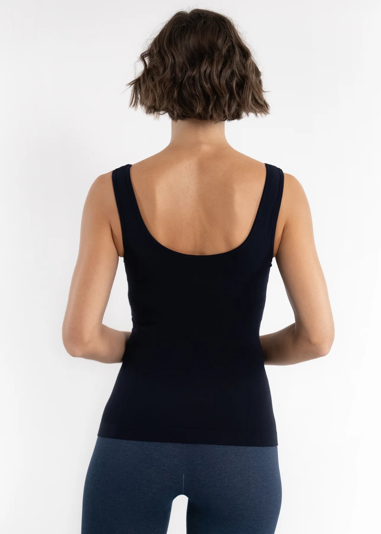 Built-in-Bra Reversible Tank - ONE SIZE