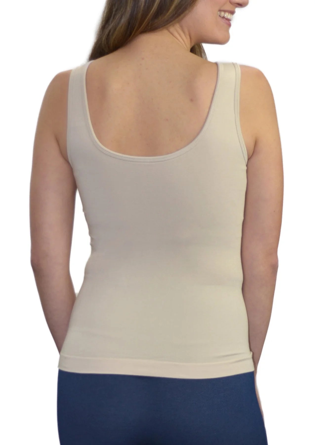 Built-in-Bra Reversible Tank - ONE SIZE