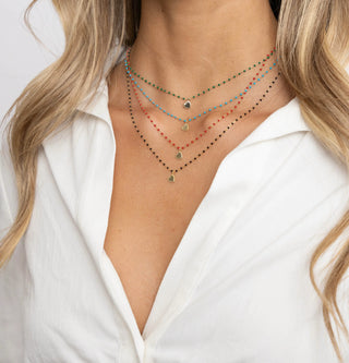 Elsa Mini Heart Necklace