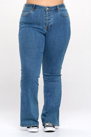 Curvy HR Bootcut Jeans