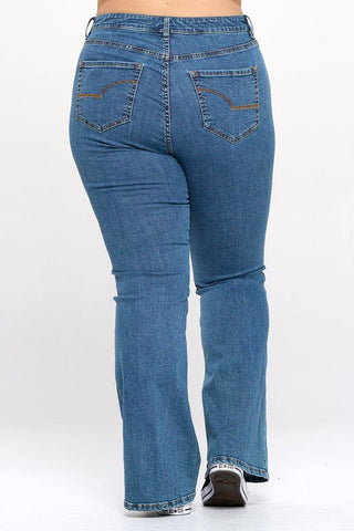 Curvy HR Bootcut Jeans