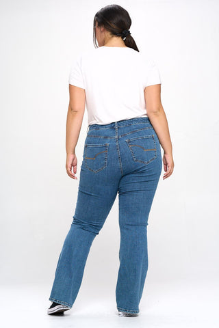 Curvy HR Bootcut Jeans