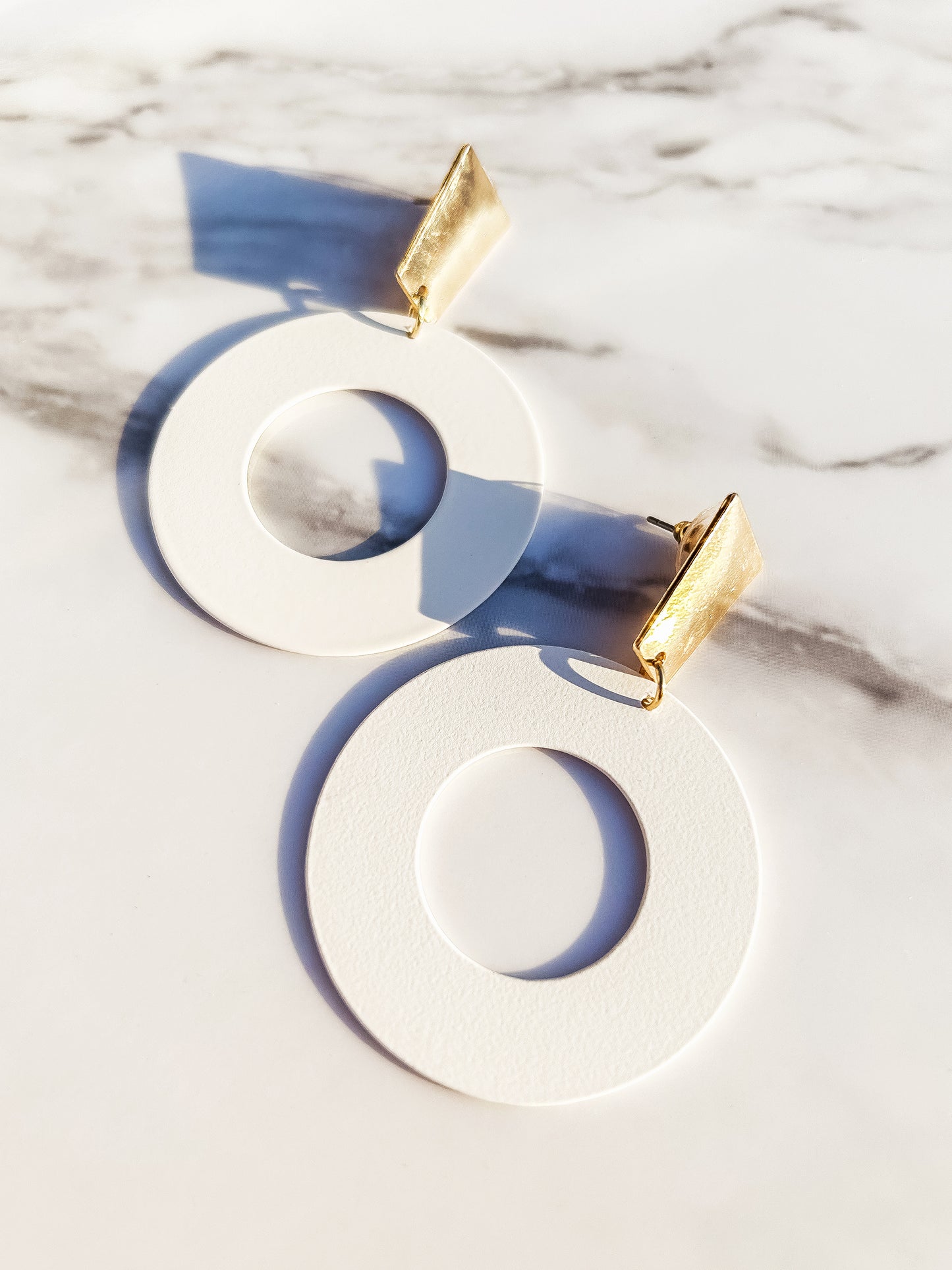 Circle Dangle Earrings