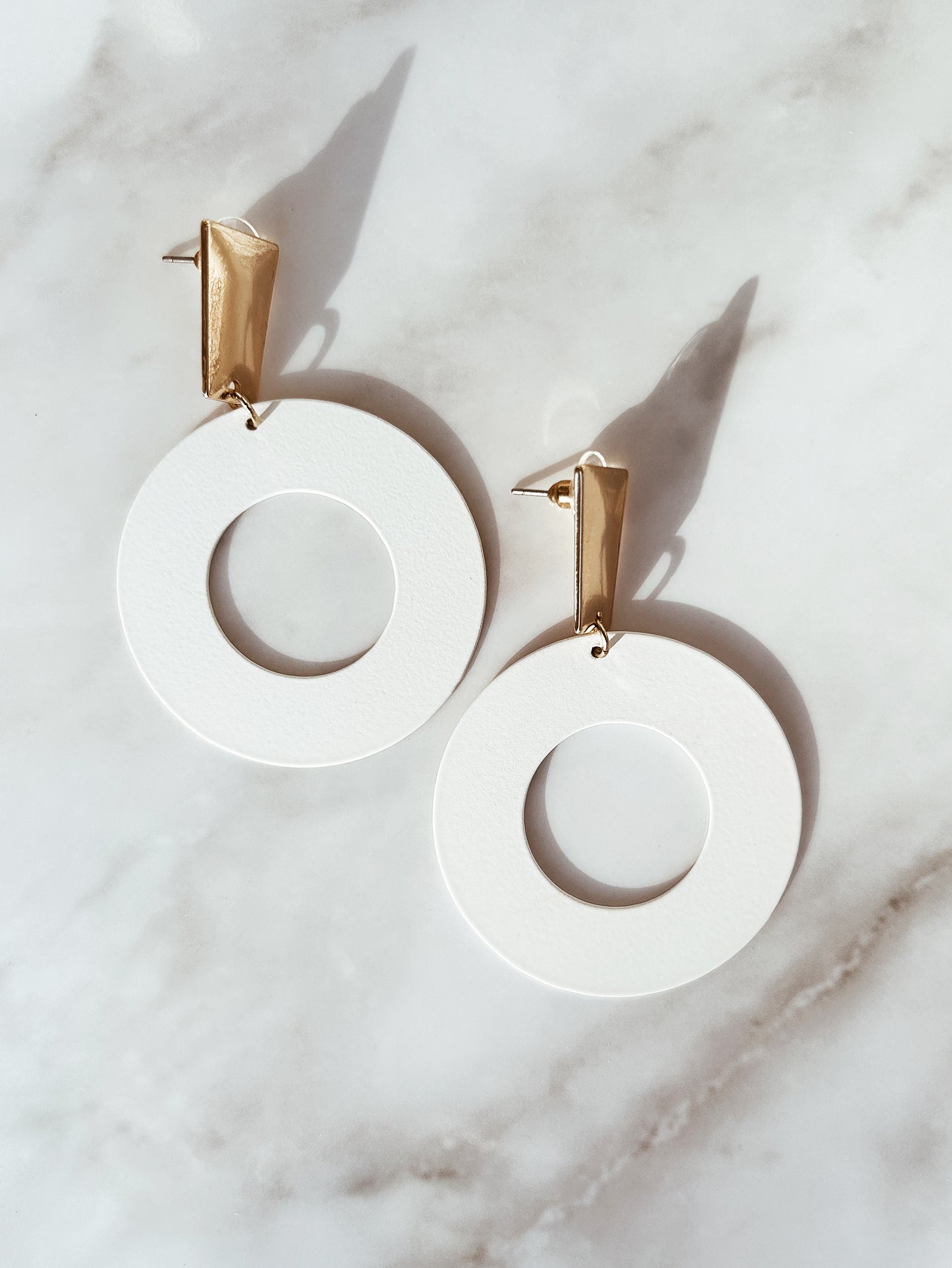 Circle Dangle Earrings
