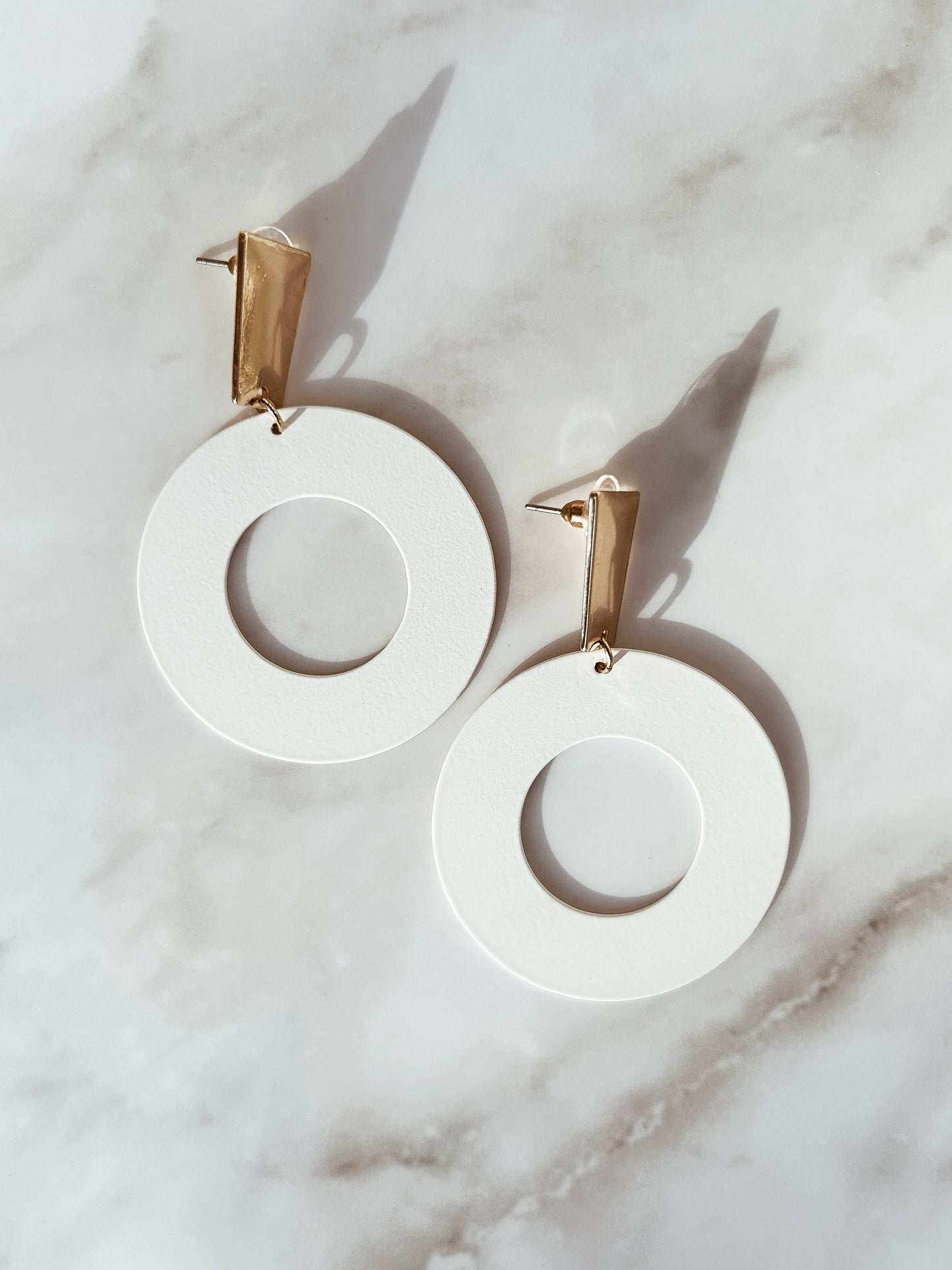 Circle Dangle Earrings