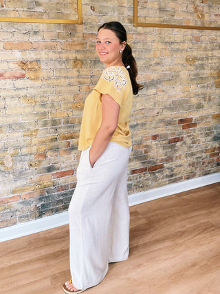 Morgan Pants with side pockets