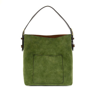 Classic Hobo Handbag- Faux Suede