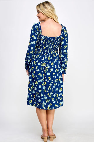 Leyla Midi Dress - Curvy