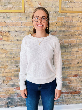 Mila Slub Knit Sweater