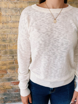 Mila Slub Knit Sweater