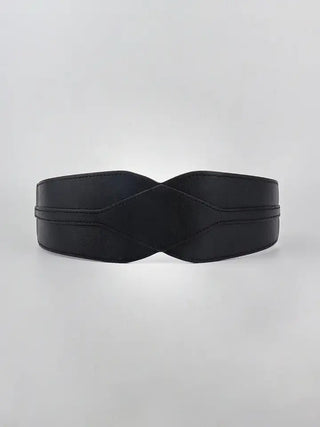 Cora Elastic Wide Pu Belt