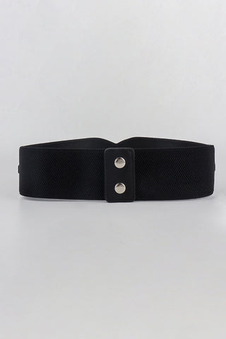Cora Elastic Wide Pu Belt