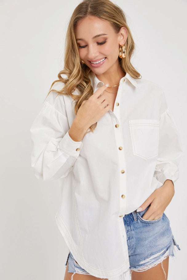 Magnolia Poplin Shirt