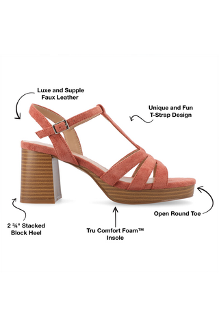 Alyce Block Heeled Sandal