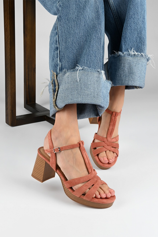 Alyce Block Heeled Sandal