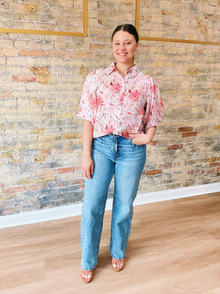 Carrie Balloon Sleeve Top