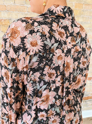 Sky Collared Button Down