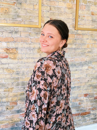 Sky Collared Button Down