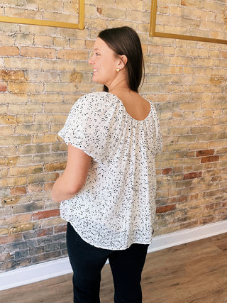 Ellie Bubble Sleeve Top