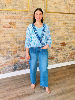 Ruth Crossover Blouse